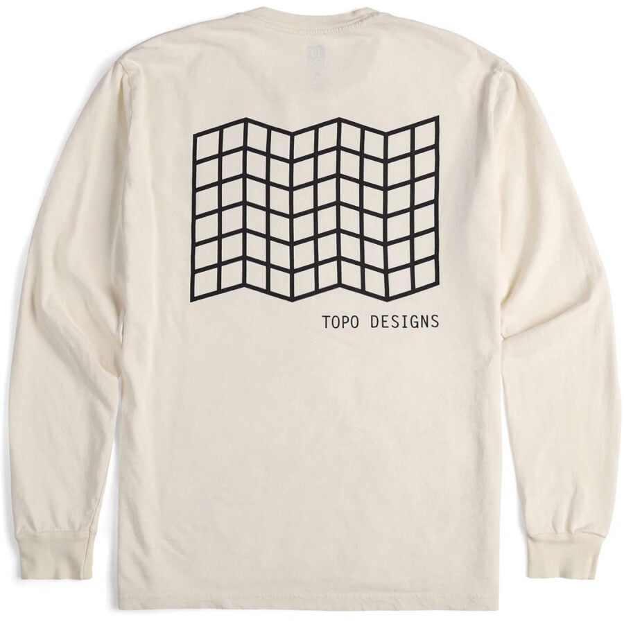 GRID MAP TEE L/S M GRID MAP TEE L/S M