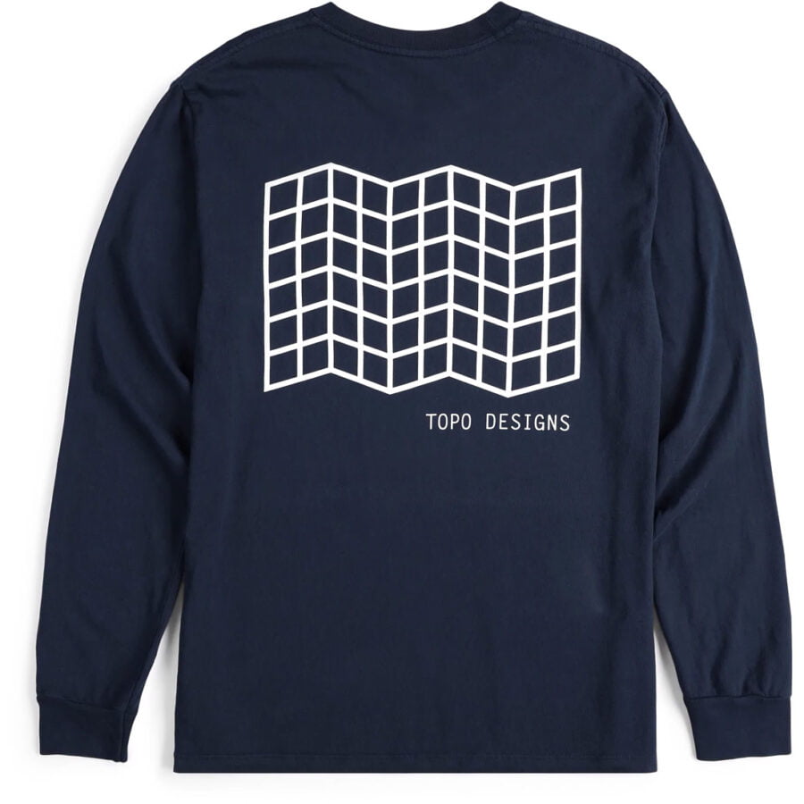 GRID MAP TEE L/S M GRID MAP TEE L/S M