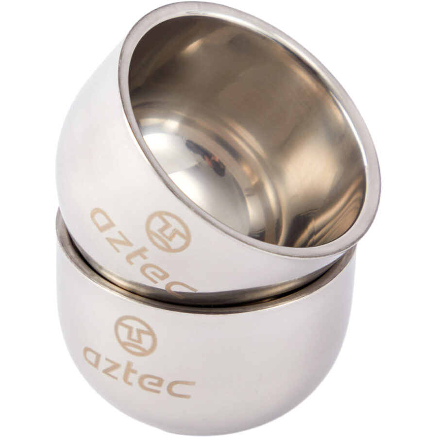 COFFEE CUP II 120 SS SILVER 4PACK