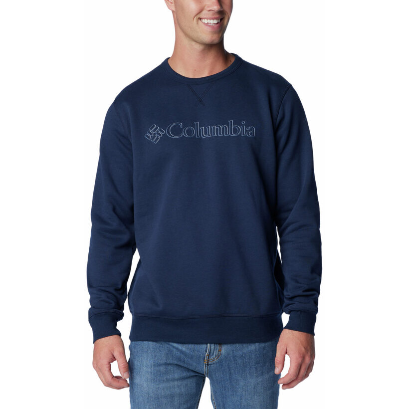 סווטשירט לגברים M Columbia Logo Crew סווטשירט לגברים M Columbia Logo Crew