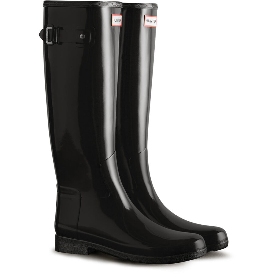 WOMENS REFINED TALL GLOSS BOOT WOMENS REFINED TALL GLOSS BOOT