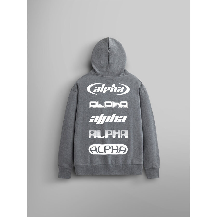 ALPHA LOGOS HOODIE ALPHA LOGOS HOODIE