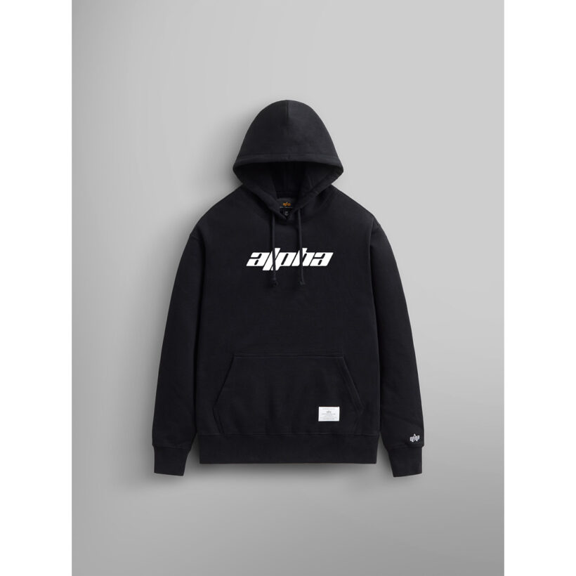 סווטשירט יוניסקס Alpha Logos Hoodie סווטשירט יוניסקס Alpha Logos Hoodie