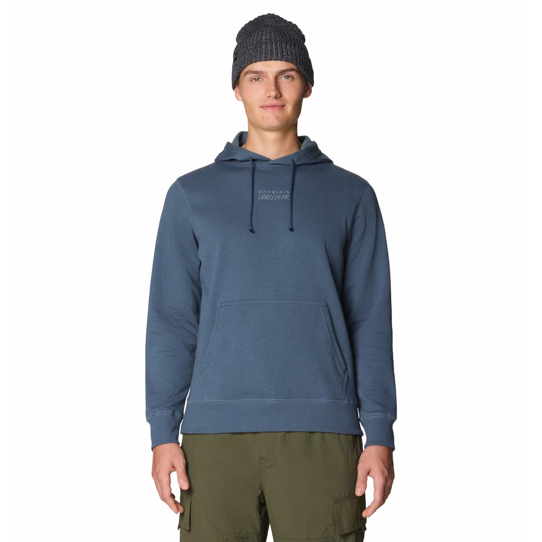 קפוצ'ון ארוך לגברים MHW Center Logo Hoody