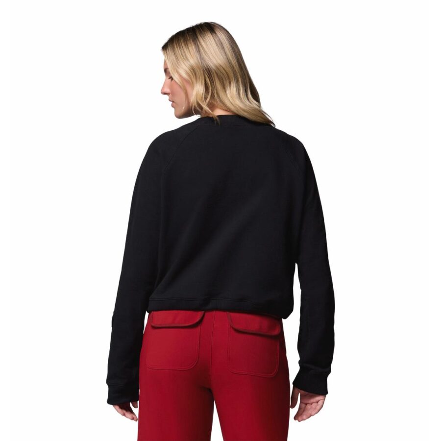 HIGH CASCADES CROP TERRY LS