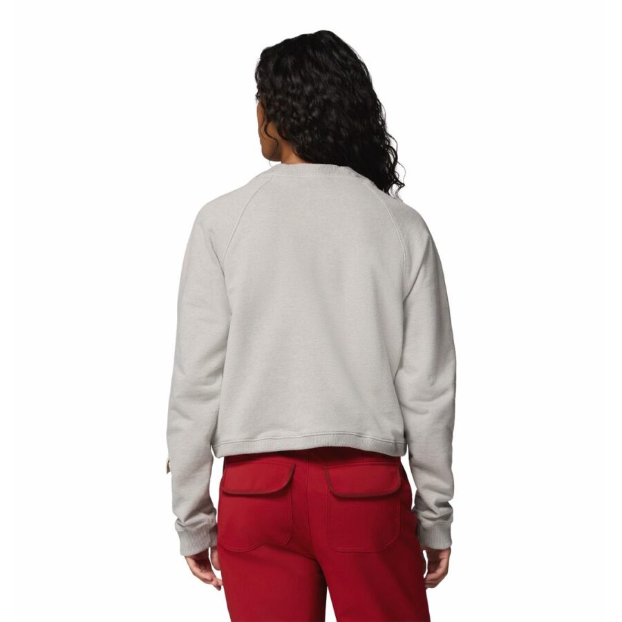 HIGH CASCADES CROP TERRY LS