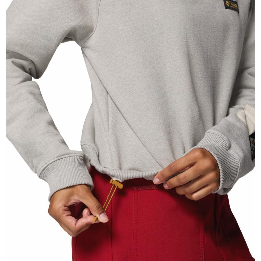 HIGH CASCADES CROP TERRY LS
