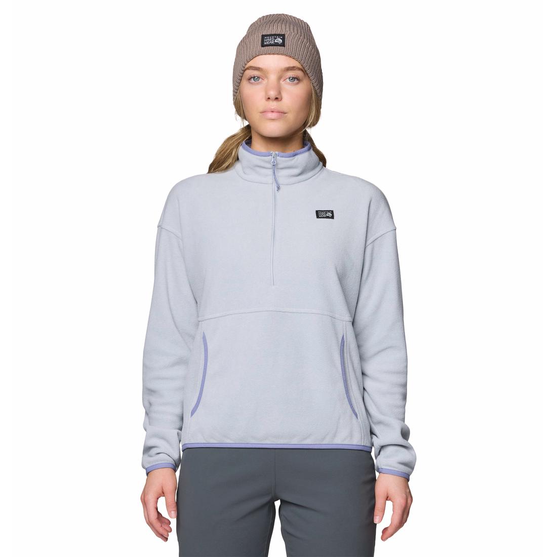 מעיל מיקרופליס לנשים Microchill Half Zip מעיל מיקרופליס לנשים Microchill Half Zip