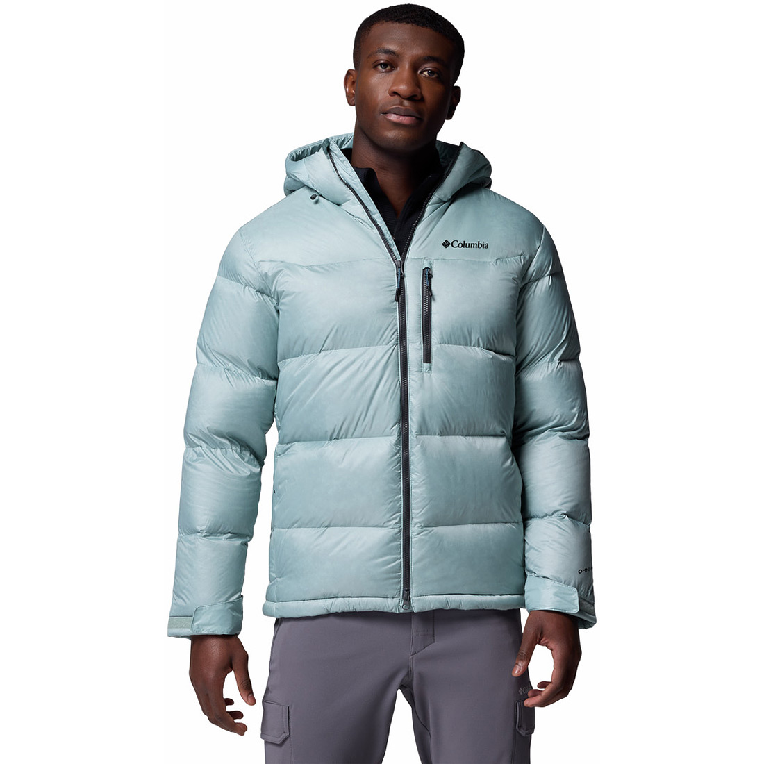 מעיל פוך לגברים Cloudview Down Hooded Jacket