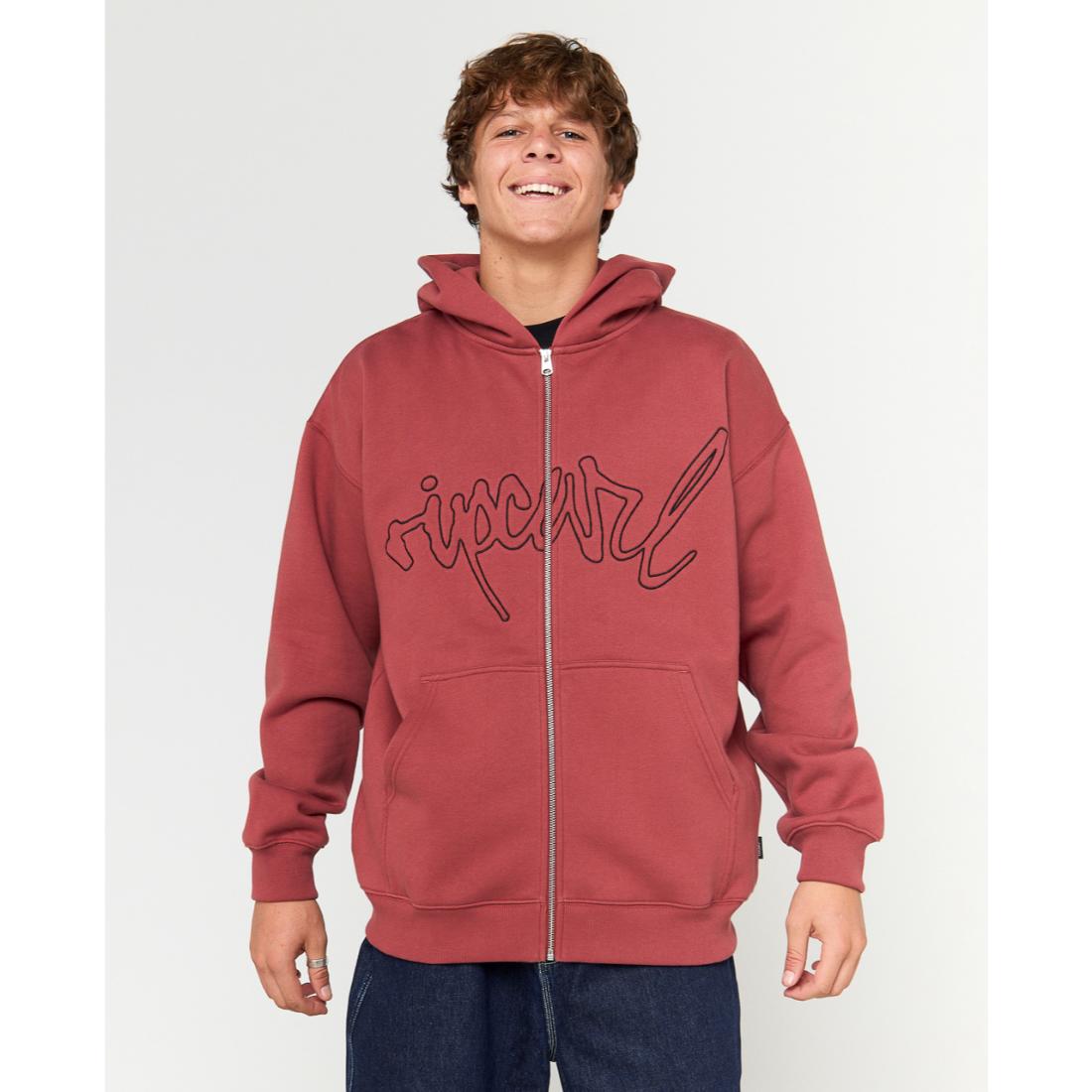פליס לגברים Medina Archive Script Zip Through Hood