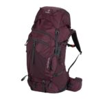 burgundy/black