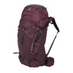 burgundy/black