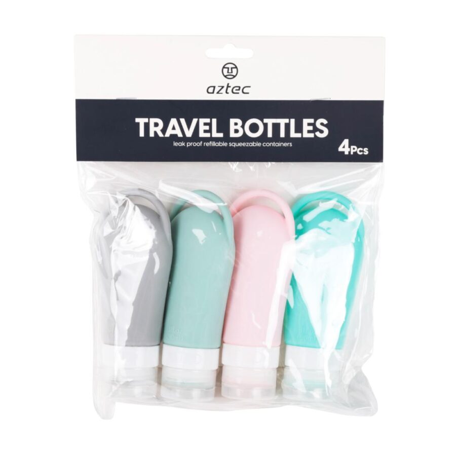 TRAVEL BOTTLES 4PCS TRAVEL BOTTLES 4PCS