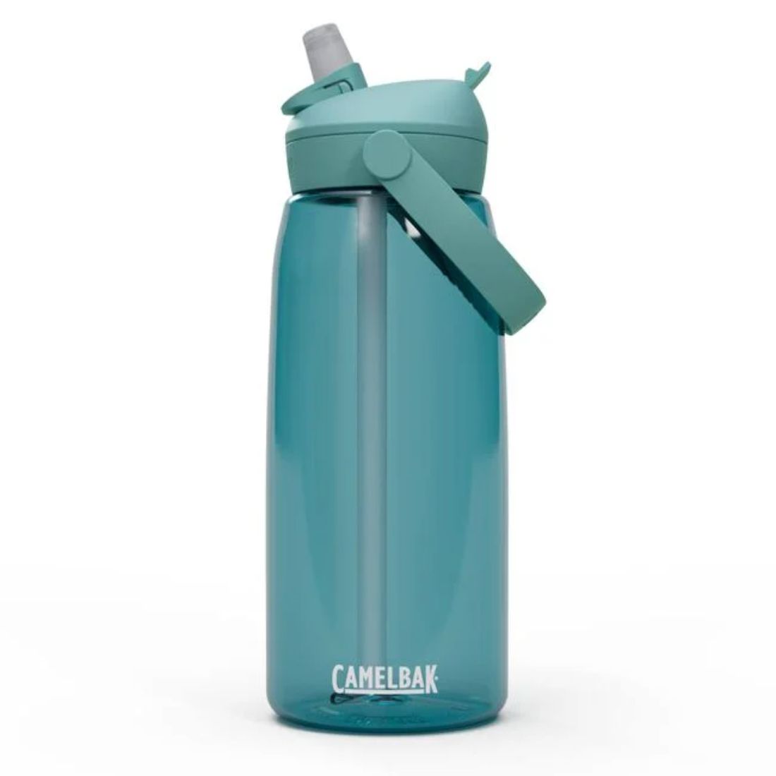 בקבוק שתייה עם קשית מובנית Thrive Flip Straw 32oz Bottle With Tritan Renew