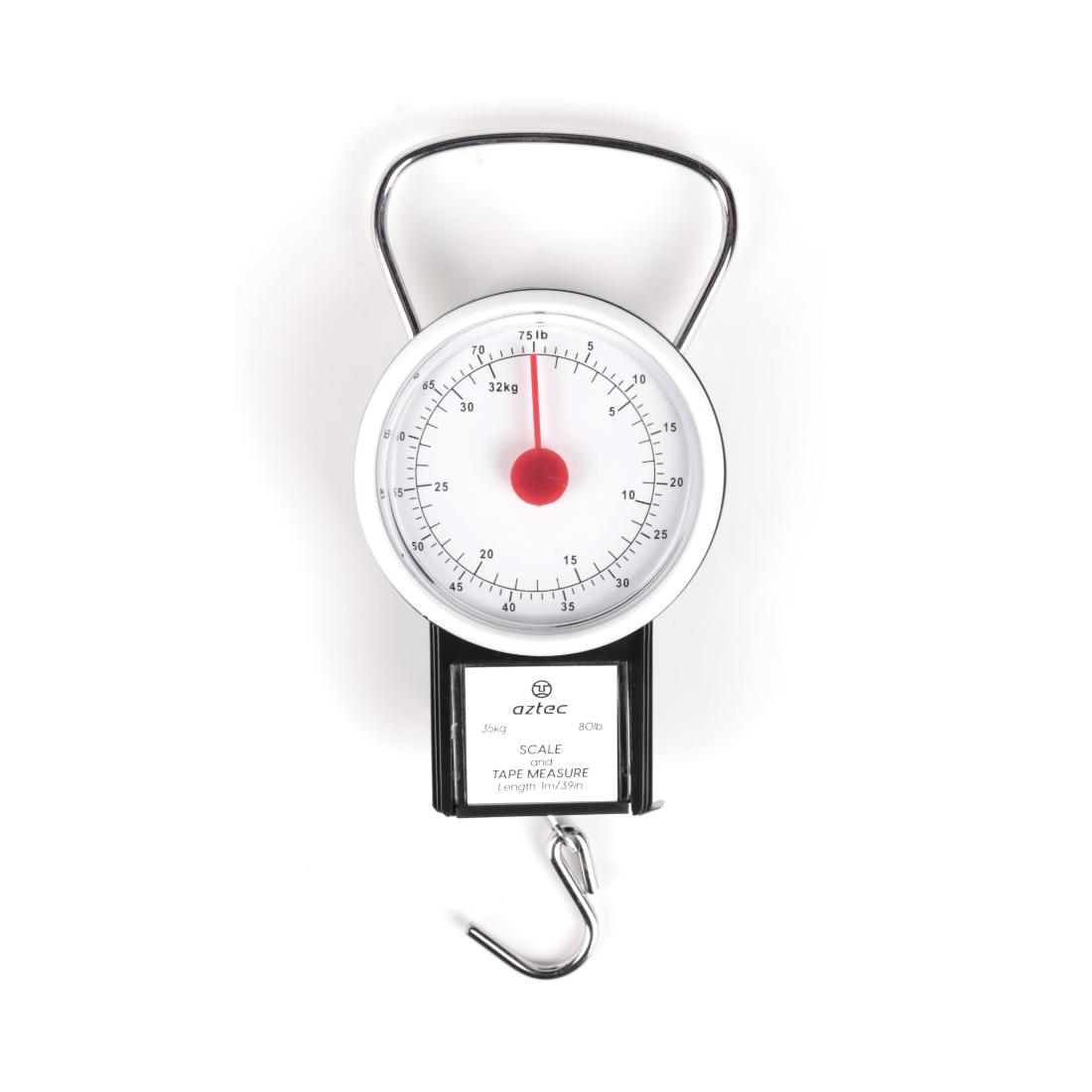 משקל תלייה למזוודות עם סרט מדידה Aztec Luggage Scale