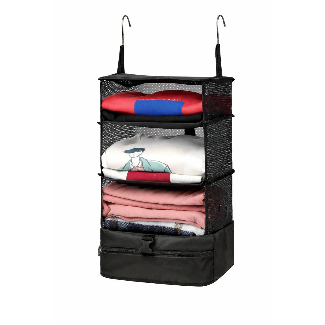 ארגונית תליה למזוודה Aztec 4 Layers Closet Hanging Storage Inner Bag