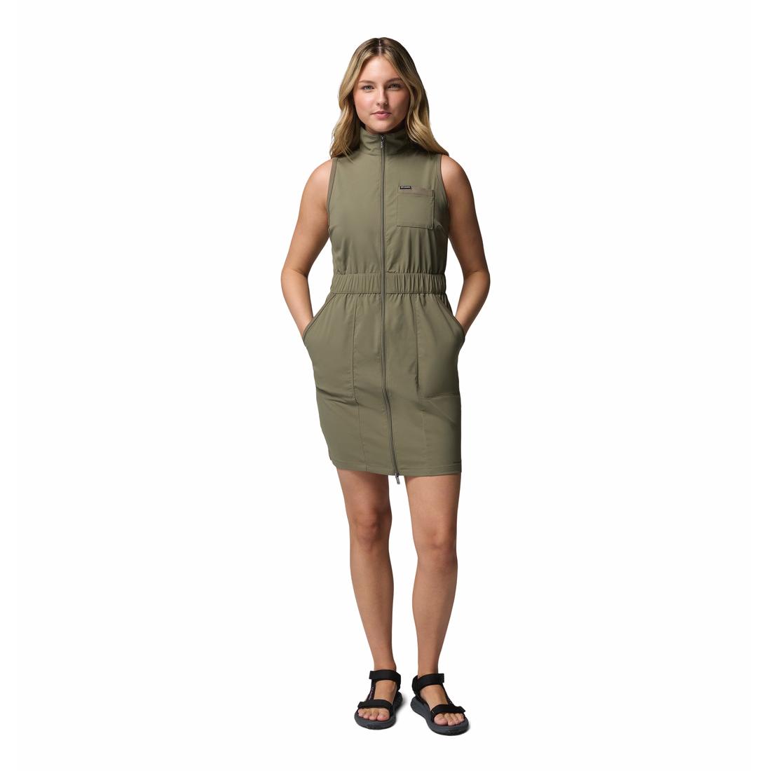 שמלה ללא שרוולים לנשים Leslie Falls Dress II