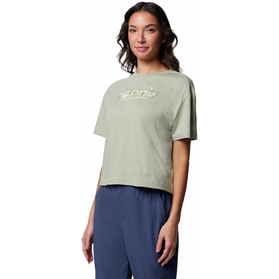 ROLLING BEND GRAPHIC RELAXED CROP SS ROLLING BEND GRAPHIC RELAXED CROP SS