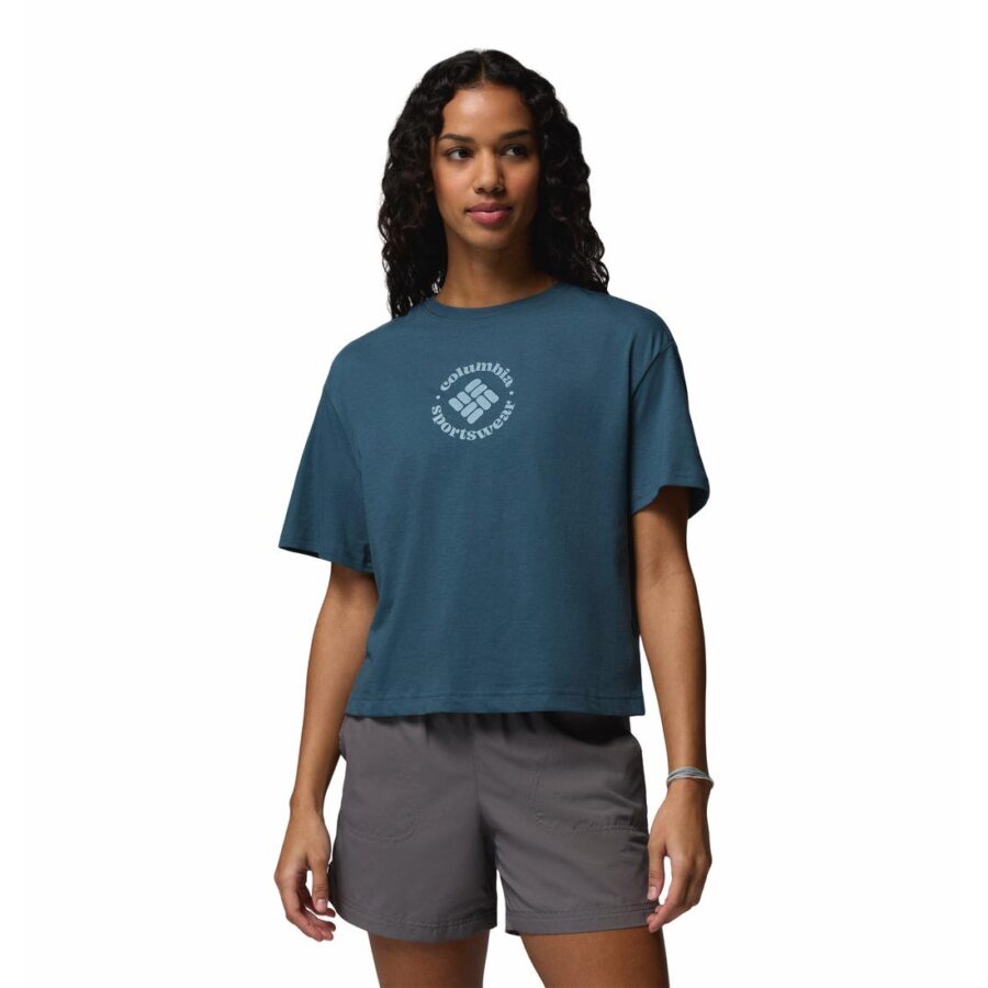 ROLLING BEND GRAPHIC RELAXED CROP SS ROLLING BEND GRAPHIC RELAXED CROP SS