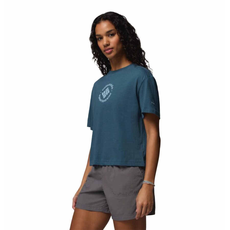 ROLLING BEND GRAPHIC RELAXED CROP SS ROLLING BEND GRAPHIC RELAXED CROP SS