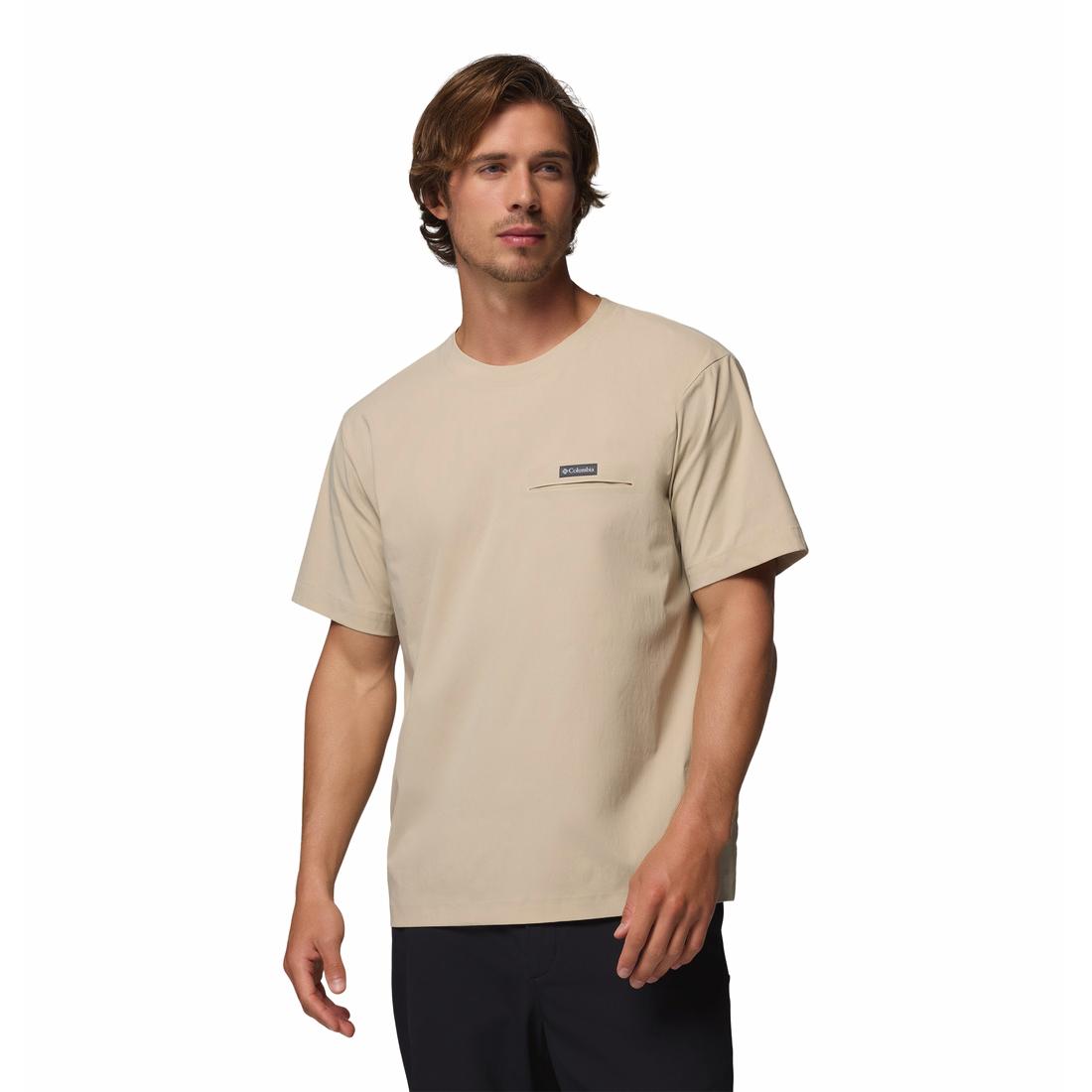 חולצה קצרה לגברים Chill Creek Woven T