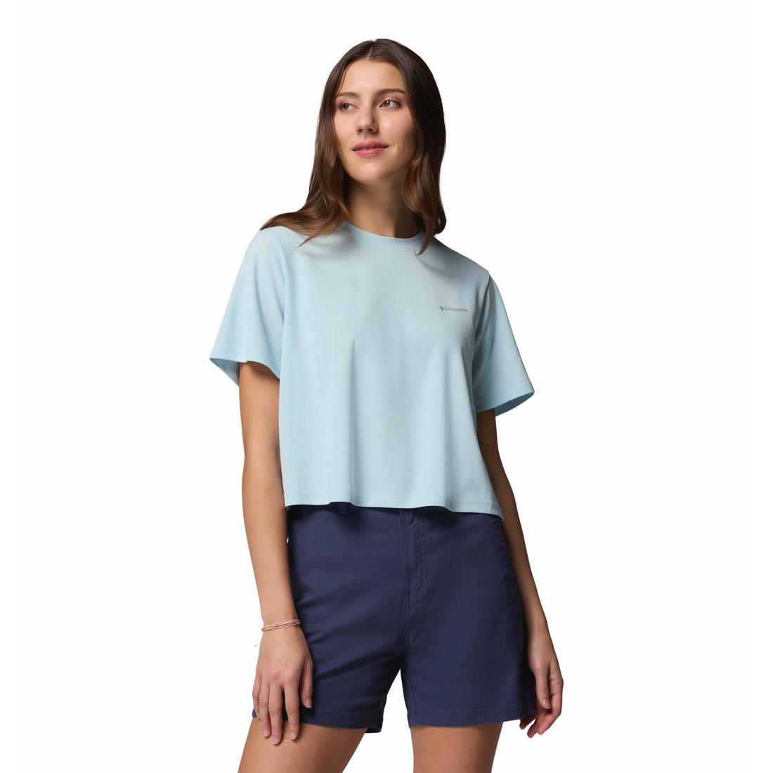 חולצה קצרה לנשים Chill Creek Pique S/S T חולצה קצרה לנשים Chill Creek Pique S/S T