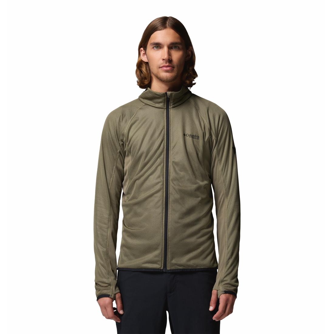 חולצת מיקרו-פליס לגברים Summit Step Full Zip