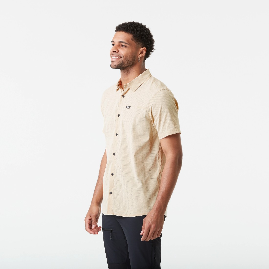 חולצה מכופתרת קצרה לגברים Klivox Shirts חולצה מכופתרת קצרה לגברים Klivox Shirts