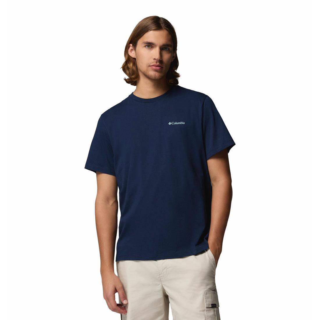 חולצה קצרה לגברים CSC Logo Back Tee