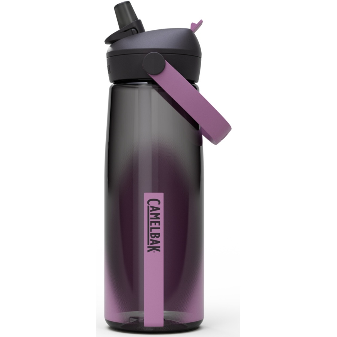 בקבוק שתייה עם קשית מובנית Thrive Flip Straw 25oz Bottle With Tritan Renew