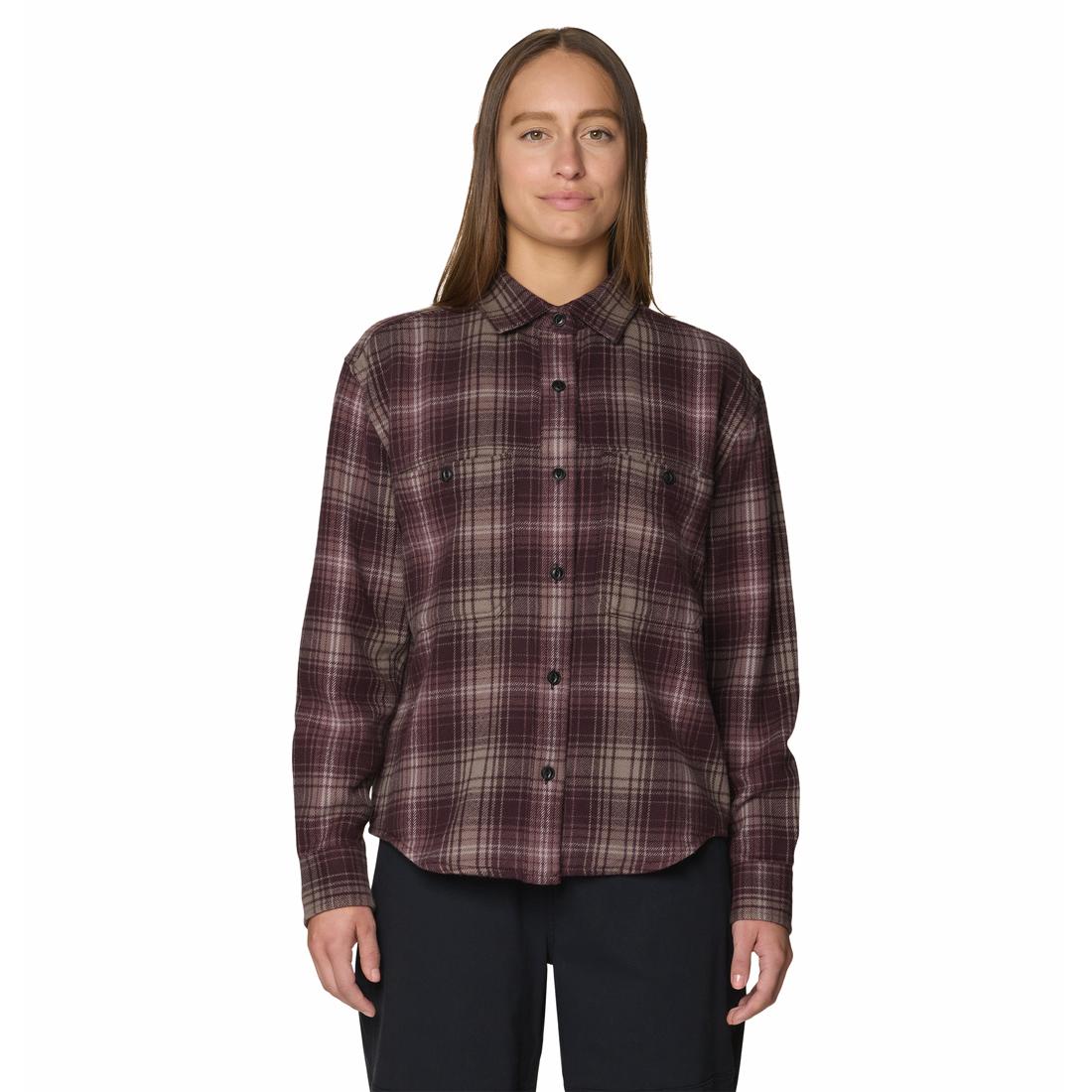 חולצה מכופתרת ארוכה לגברים Plusher Relaxed Long Sleeve Flannel