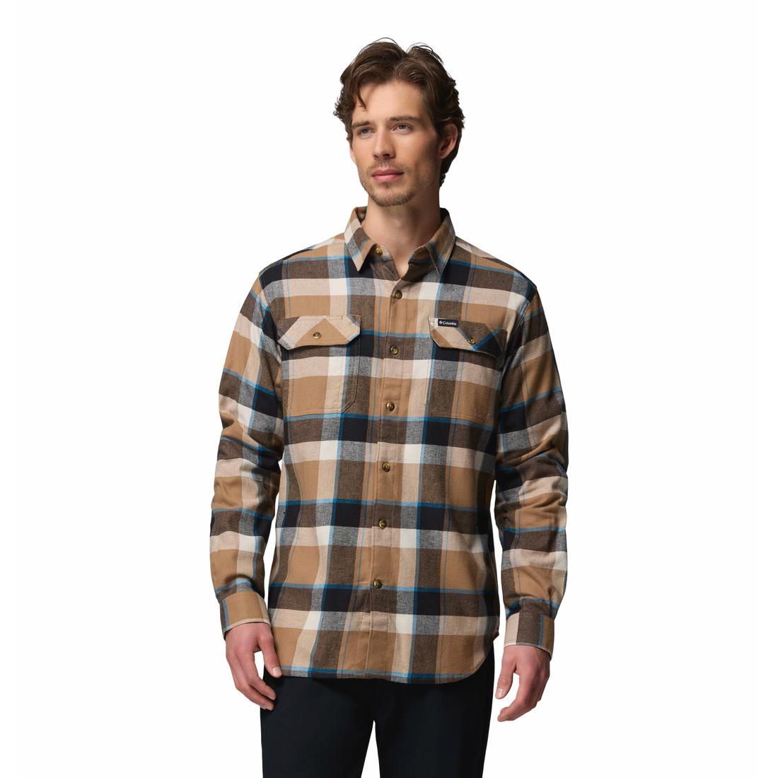 חולצת פלנל לגברים Flare Gun Stretch Flannel